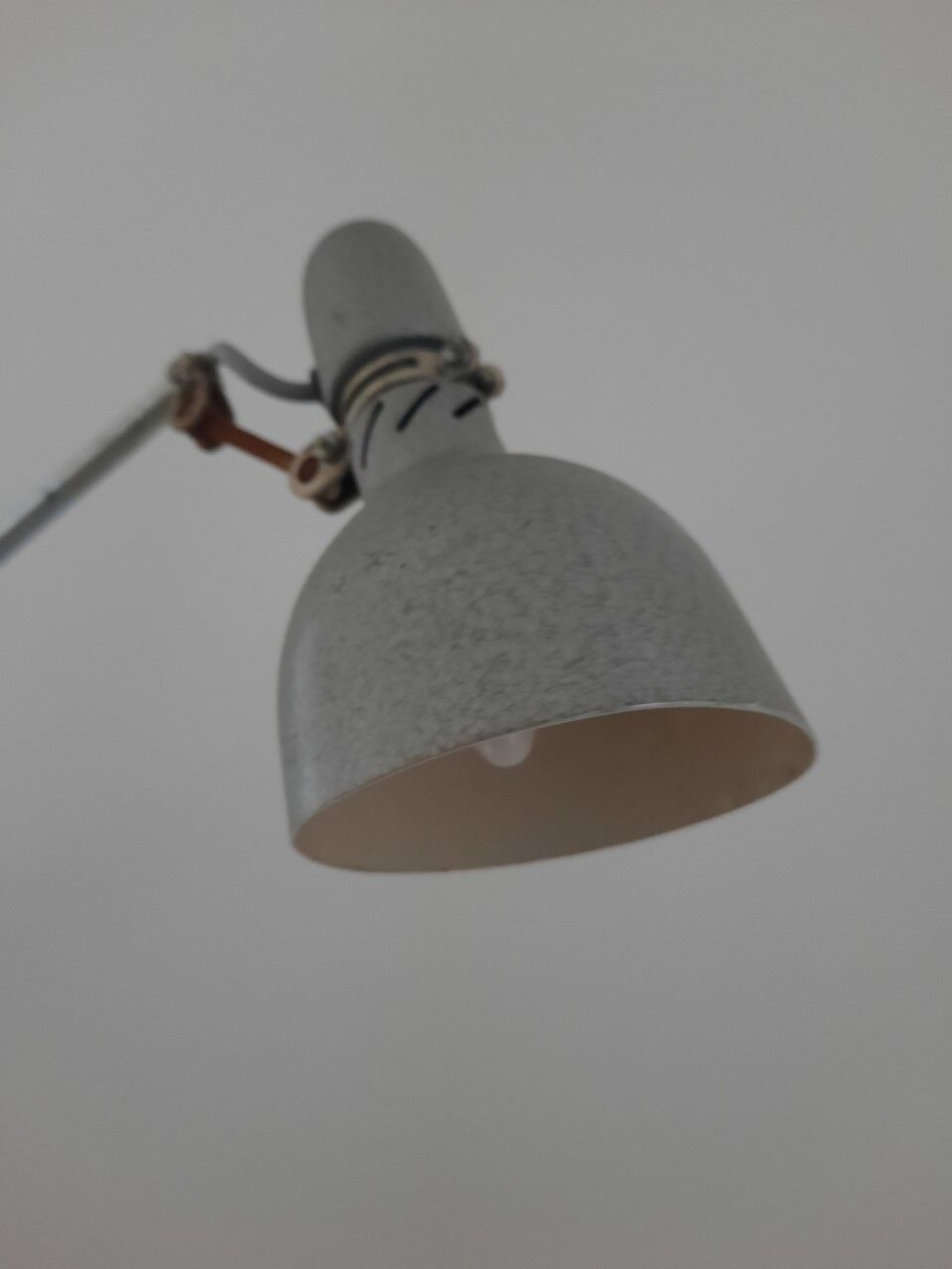 Antique workshop lamp