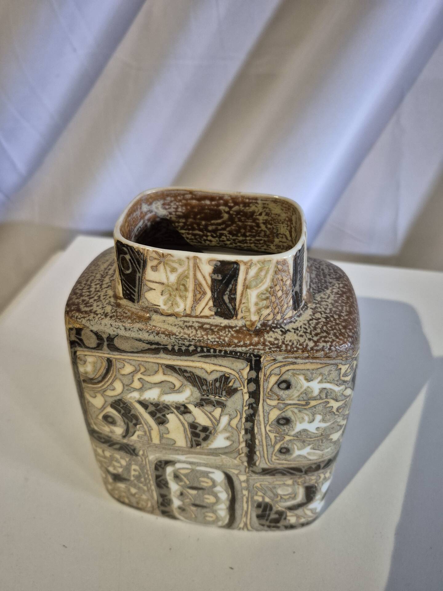 Royal copenhagen vase Baya Fajance by Nils Thorsson ceramic