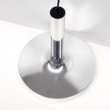 Vintage Space Age hanging pendant lamp in chrome by Erco, 1970s
