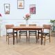 Teak dining table
