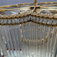 Murano Glass Rod Chandelier 1960’s 