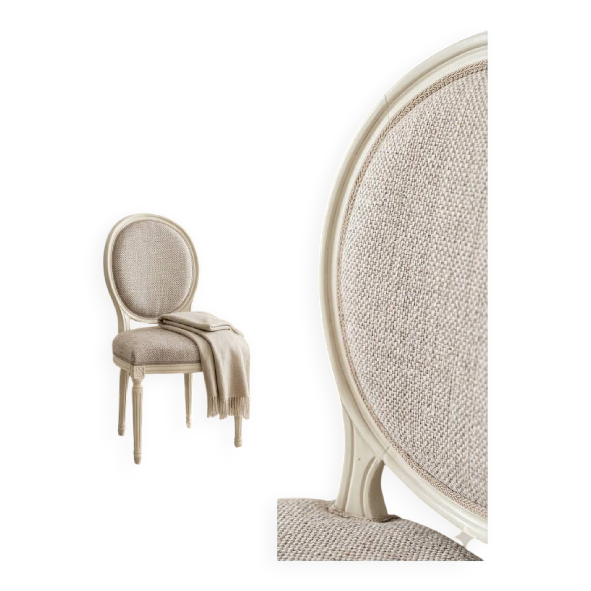 Louis XVI Medallion Chair