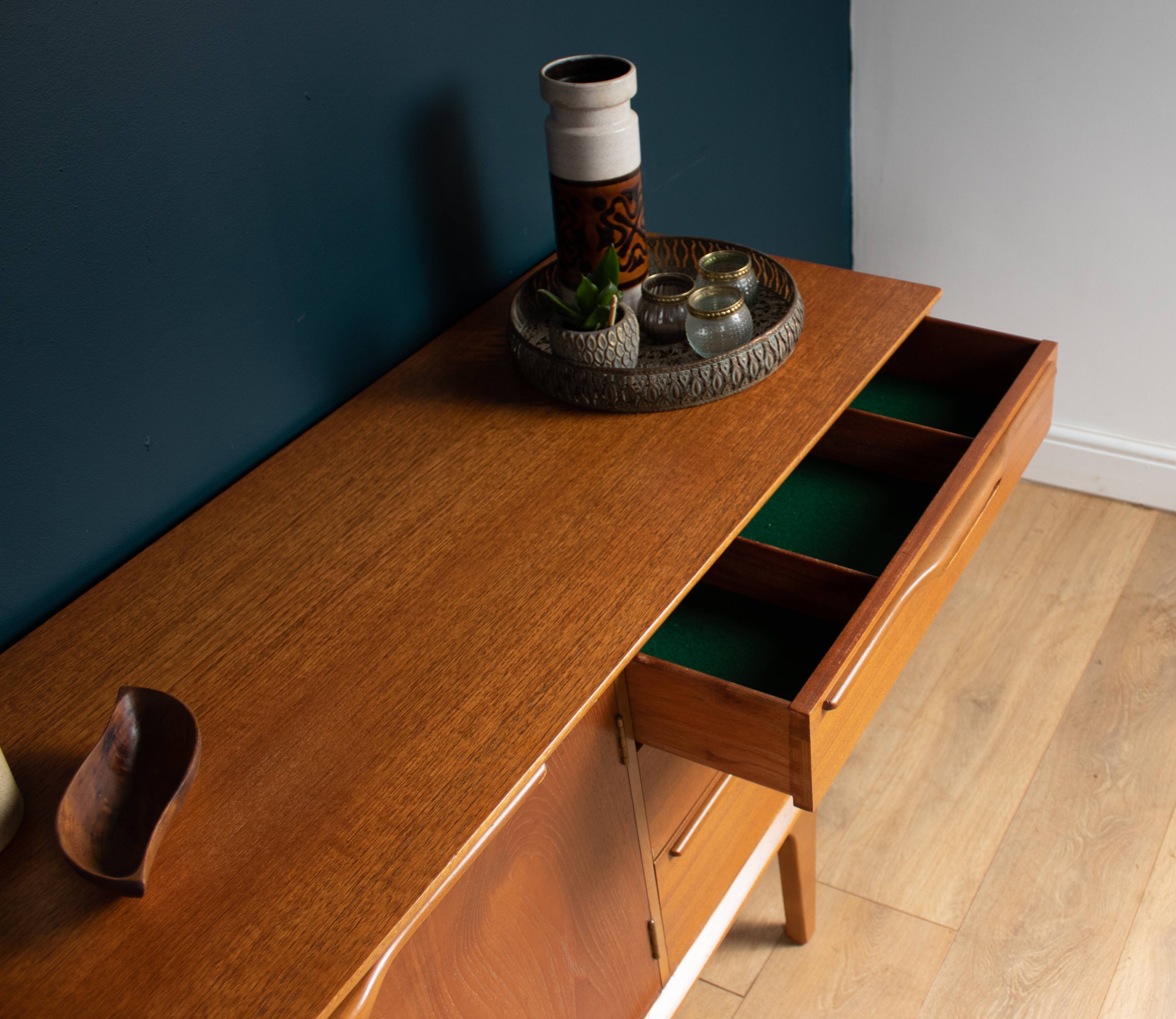 Retro Teak 1960s Mid Century Jentique Classic Short Sideboard