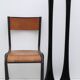 Large black glass vase 115cm