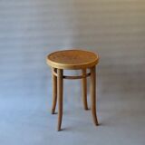 Stool Thonet 1930 seat blond wood
