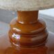 Vintage 70s ceramic lamp – retro light fixture