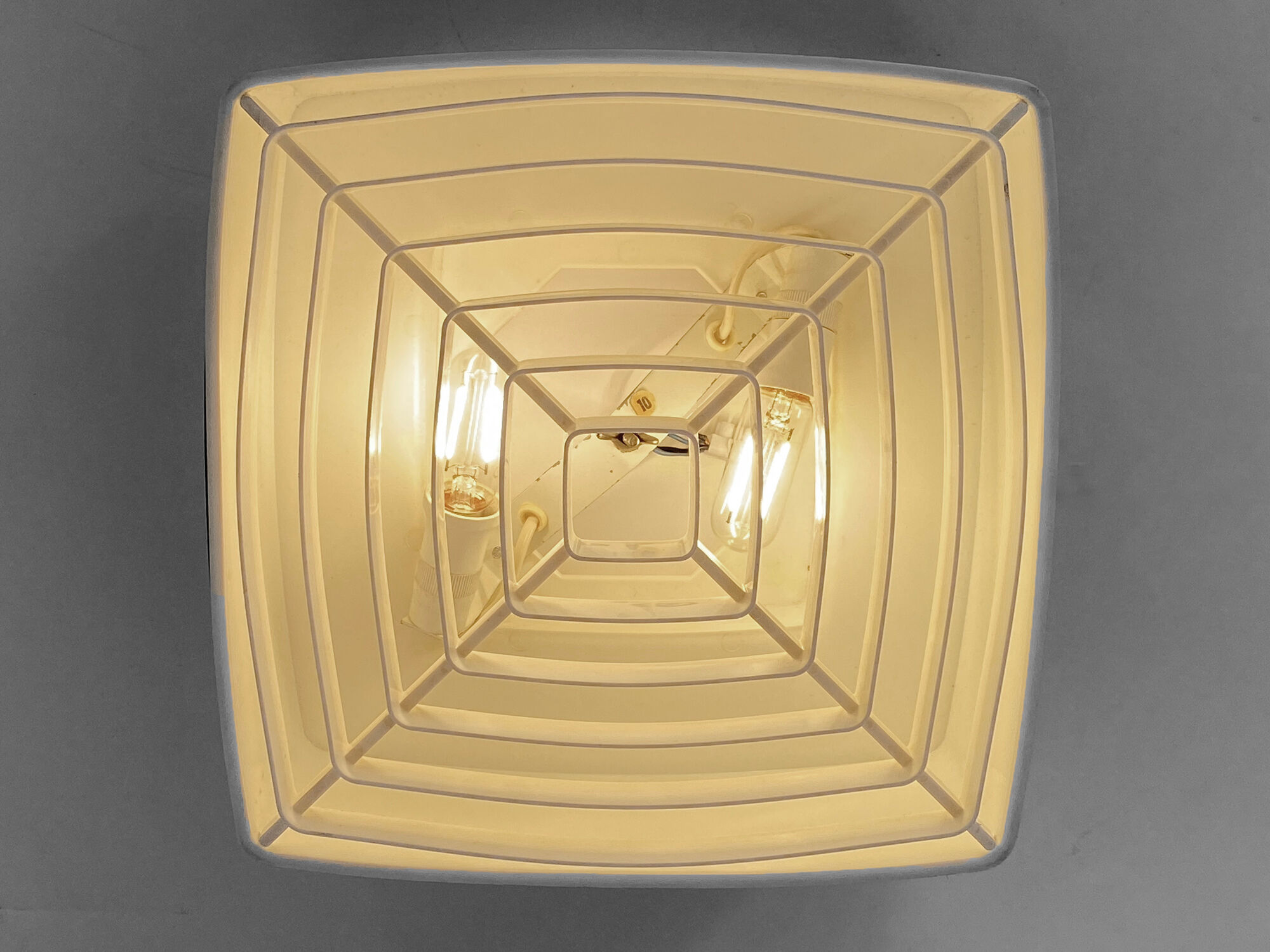 Ceiling light fixture by Lyskaer belysning. Denmark 1970s