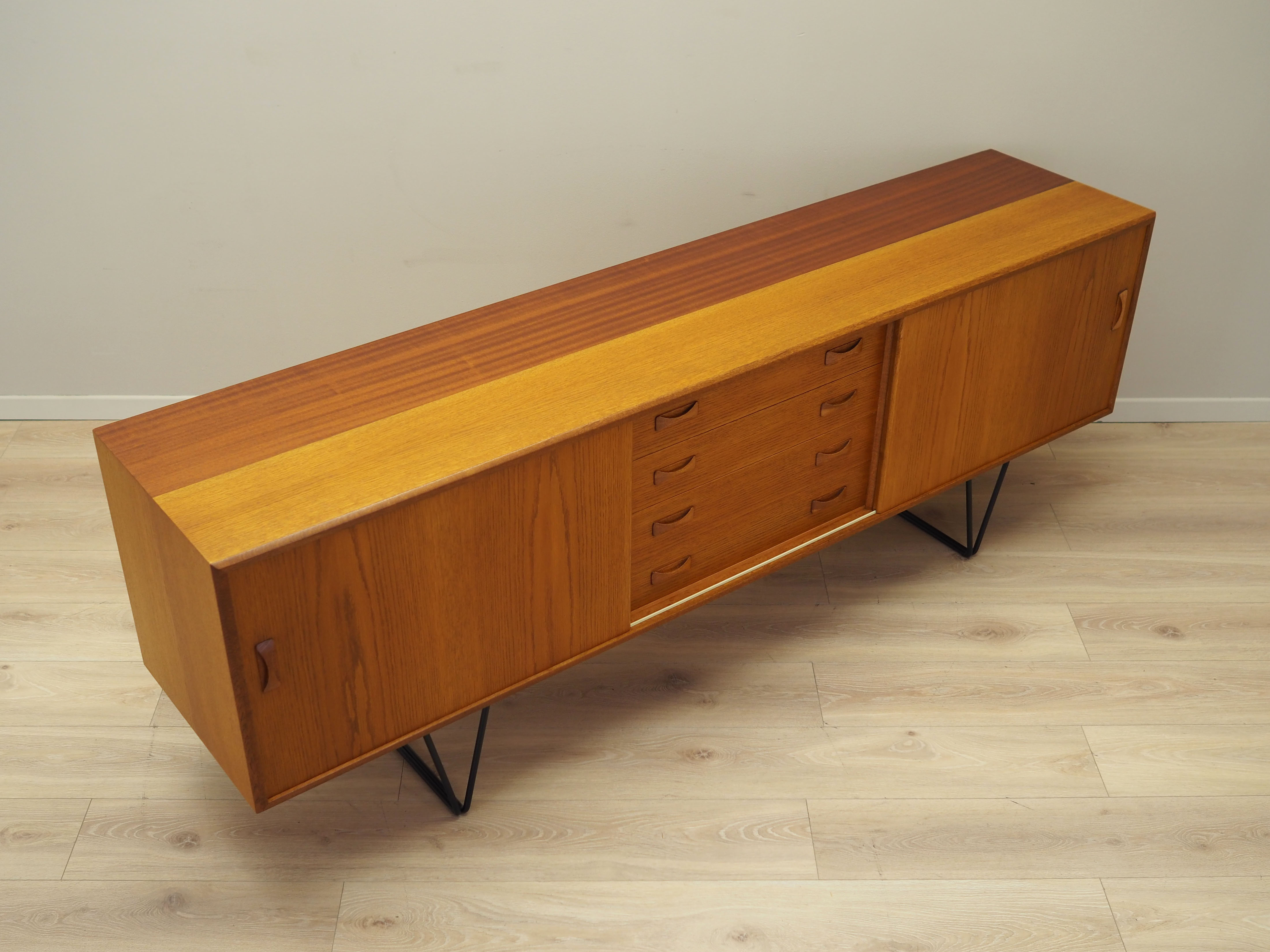 Oak sideboard, Danish design, 1960s, manufactured by Clausen & Søn