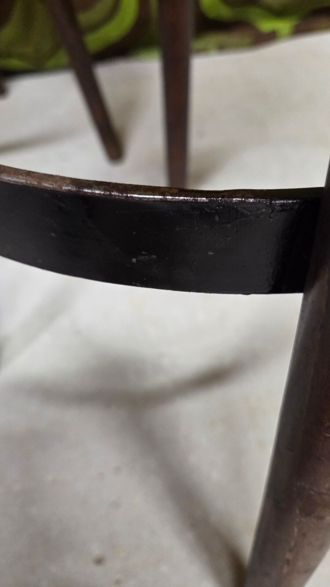 Lot de 4 tabourets de bar vintage  Années 1970