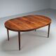Kai Kristiansen dining table in rosewood Villy Schou Andersen Denmark 1960