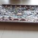 Petit plat de service mosaïque Vintage