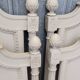 Pair of antique Louis XVI style beds with patina - 1900s