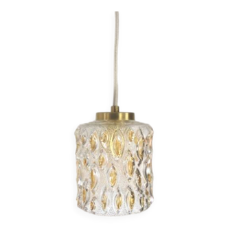 Brigita * lampe à suspension yugochic * lampe suspendue mcm * mini recâblée * petit luminaire de plafond vintage *