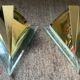 Pair of Hollywood Regency style wall lights