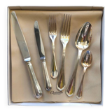Cristofle silver metal cutlery set