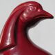 Figurine: the pheasant Ch.Lemanceau, burgundy ceramic, 1930s