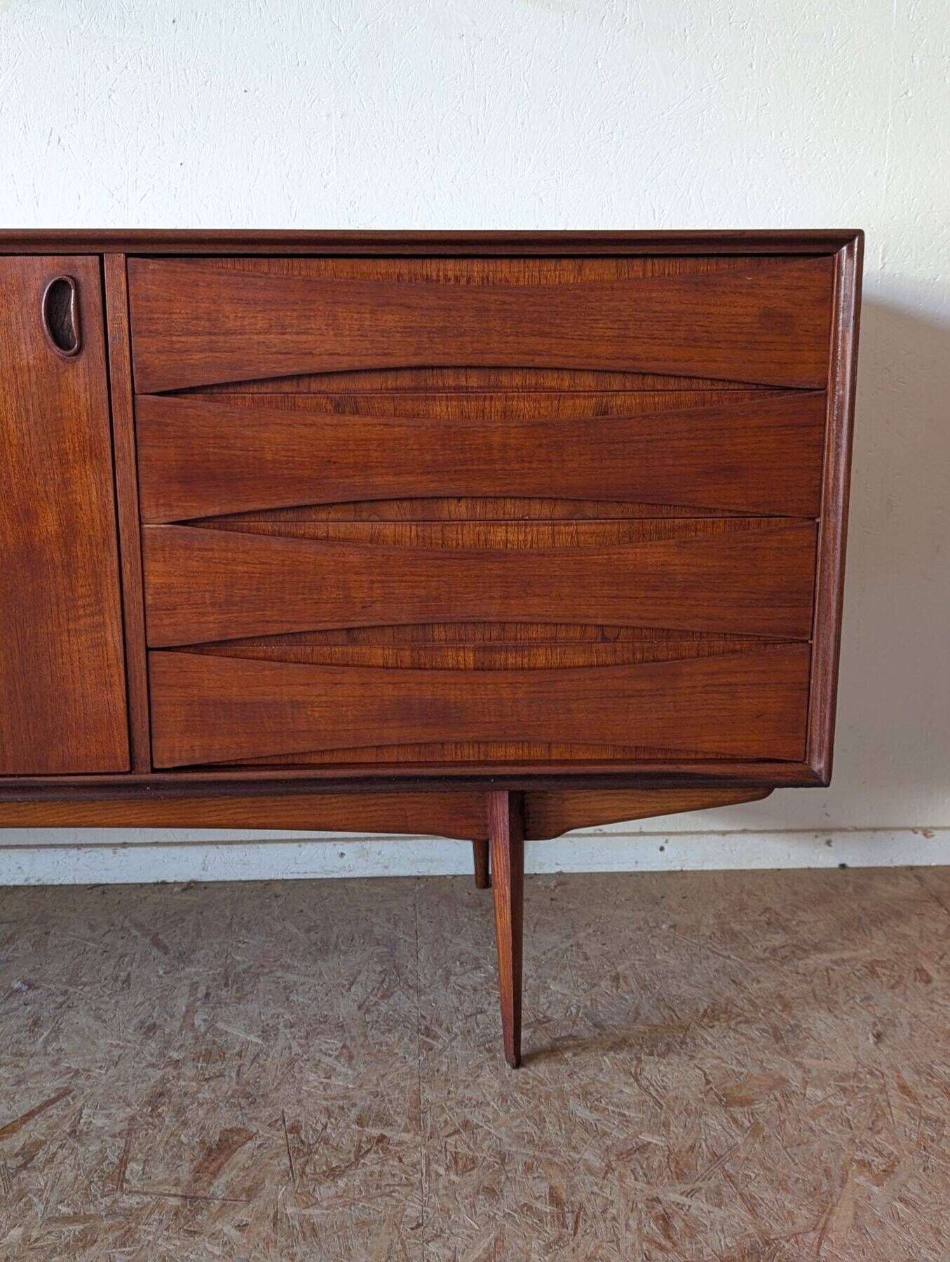 Teak enfilade "Paola" by Oswald Vermaercke published by V-Form, 1950s/60s.
