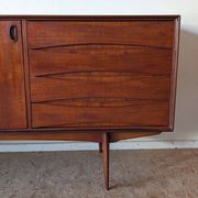 Teak enfilade "Paola" by Oswald Vermaercke published by V-Form, 1950s/60s.