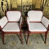 Paire de fauteuils Thonet numéro 6285