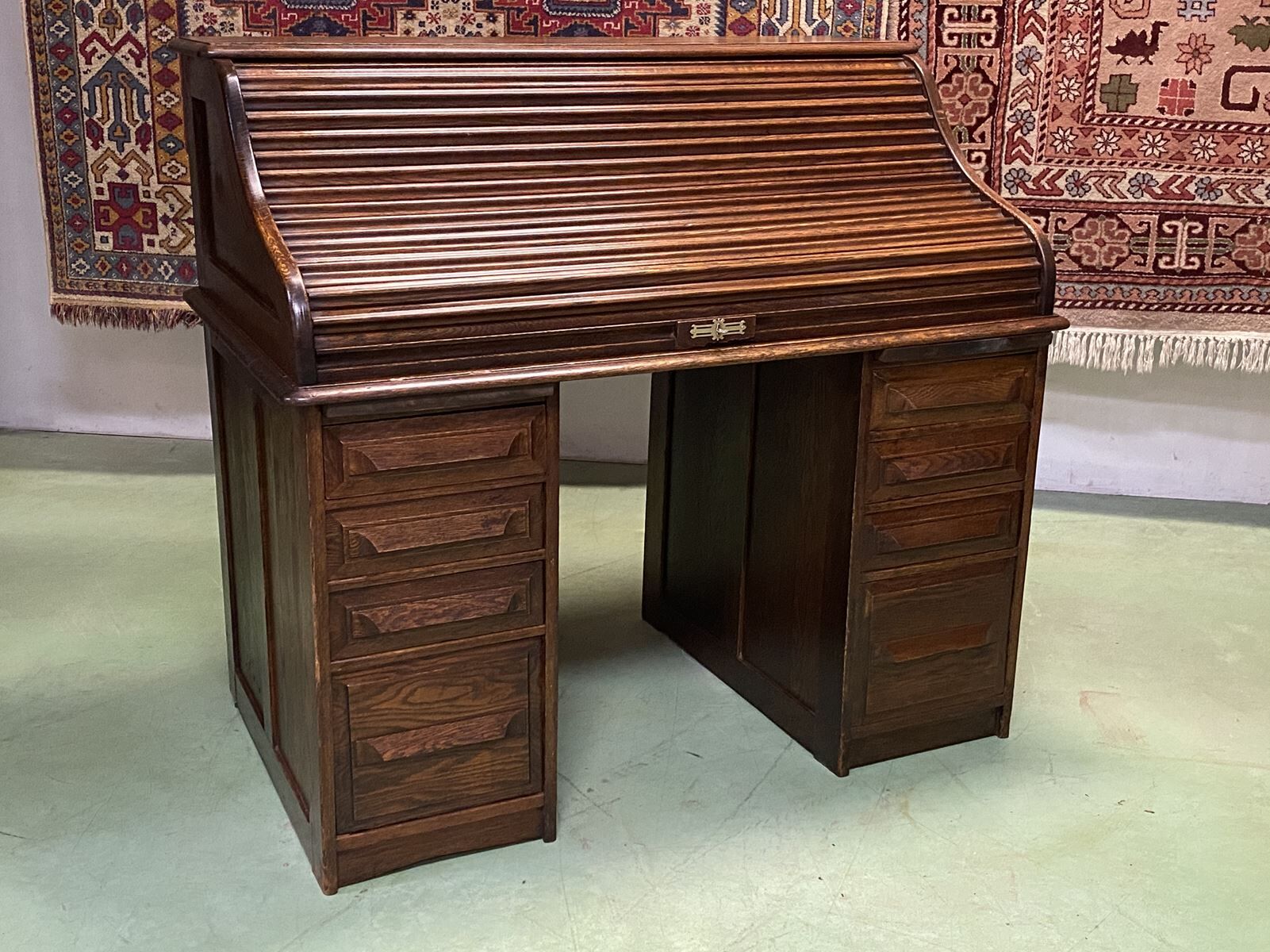 1930s American oak office