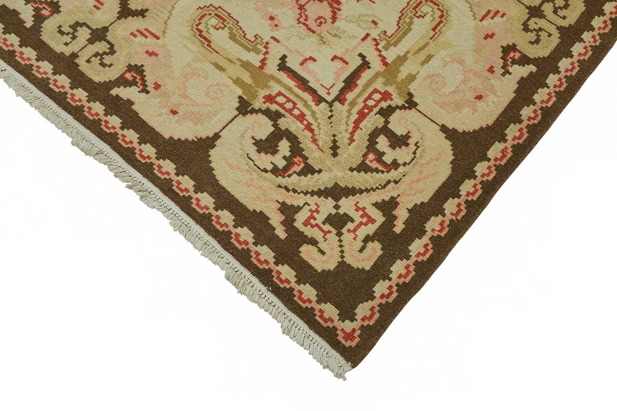 Turkish Handknotted Wool Oushak Rug 305 cm x 370 cm