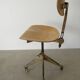 Chaise industrielle scandinave Odelberg & Olson, années 1940