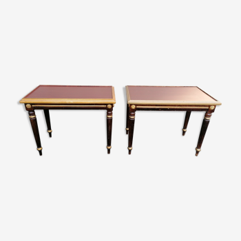 Paire de tables d'appoint