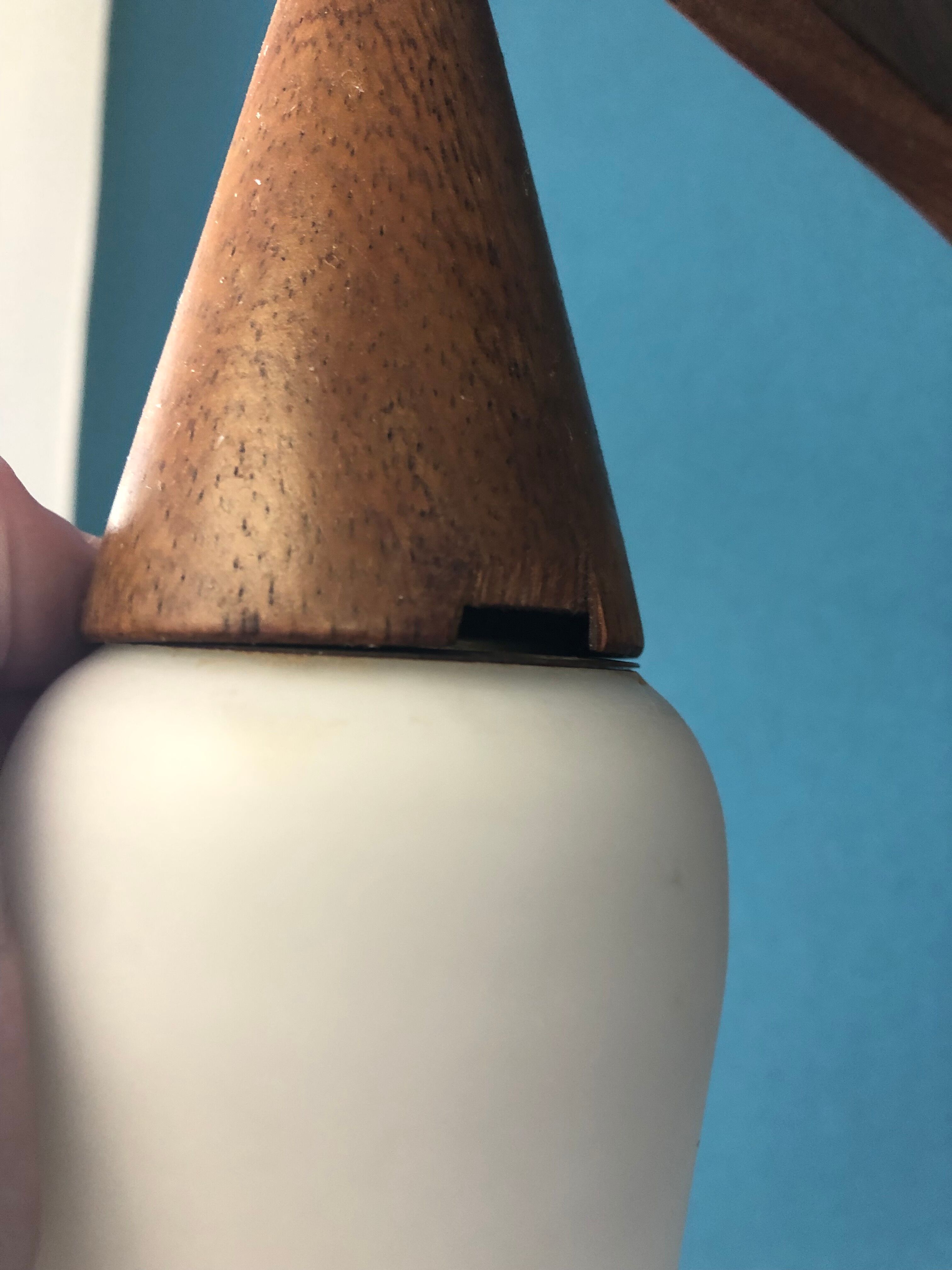 Pair of Scandinavian wall lamps 50s