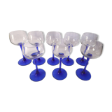 Blue balloon foot glasses