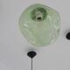 Suspended lamp, globe light fixture, authentic design, Scandinavian style.