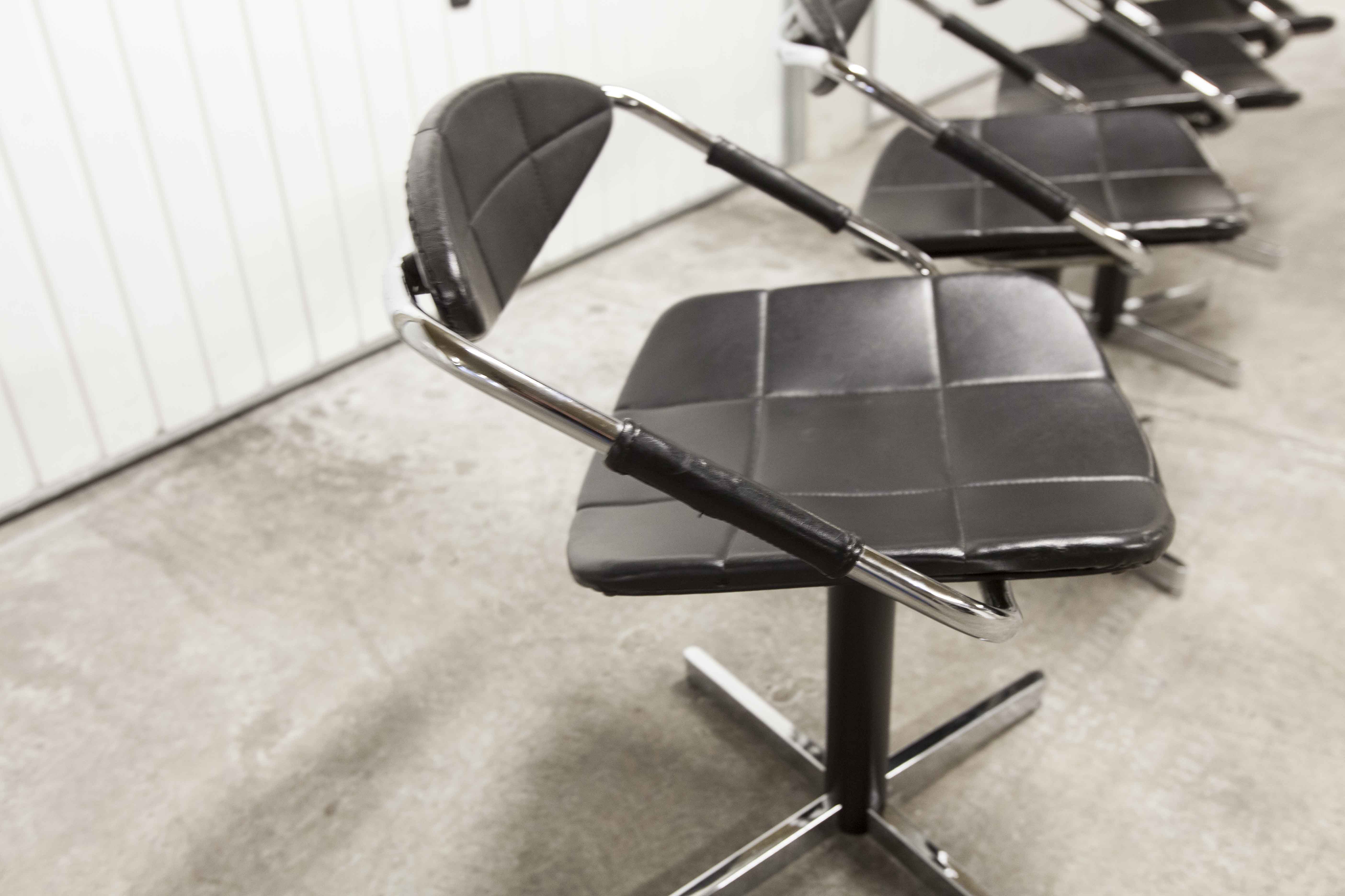 Set of 4 chairs armchairs Steiner model unesco 1962