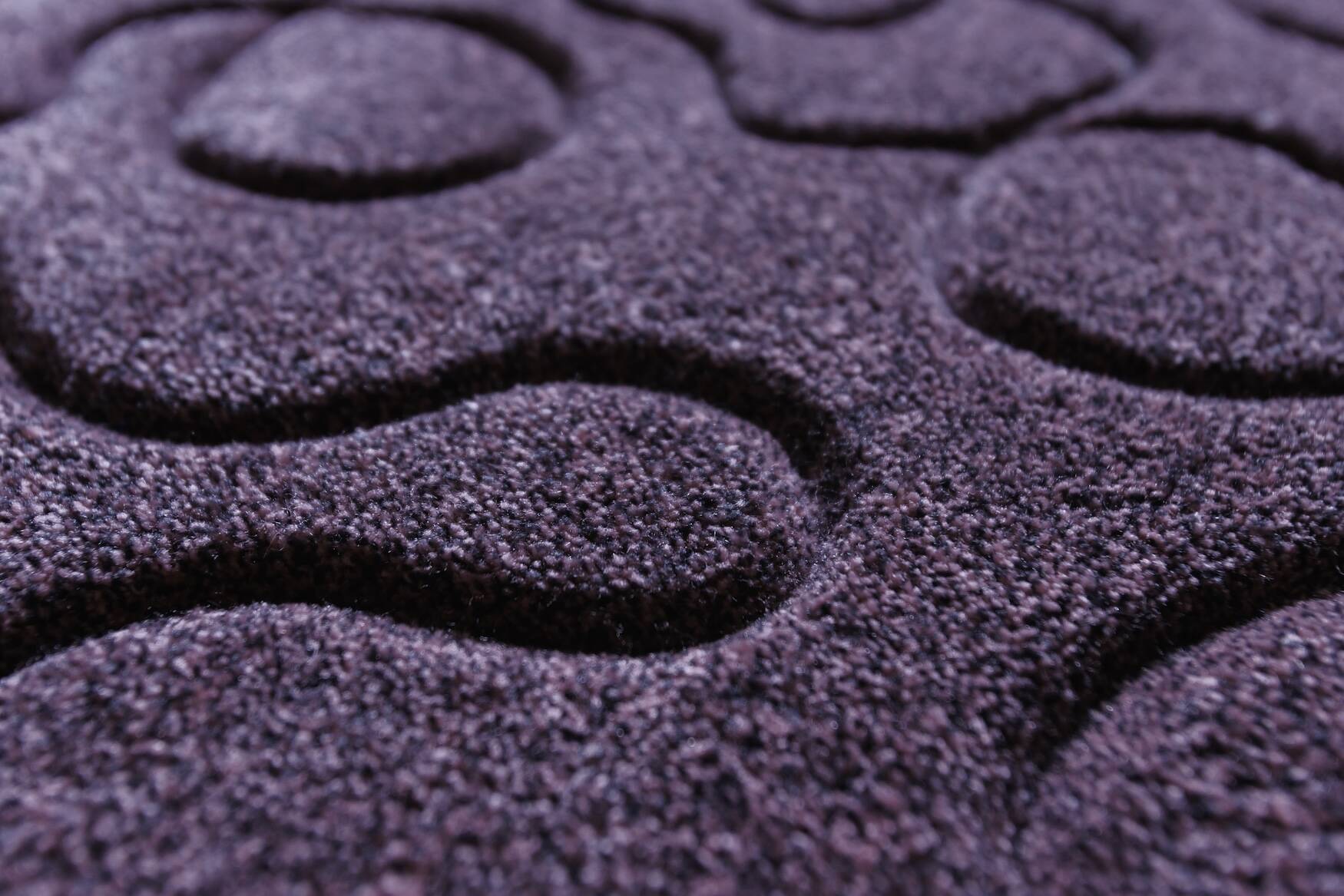 Tapis tufté à la main « Ciapek Art » en rose