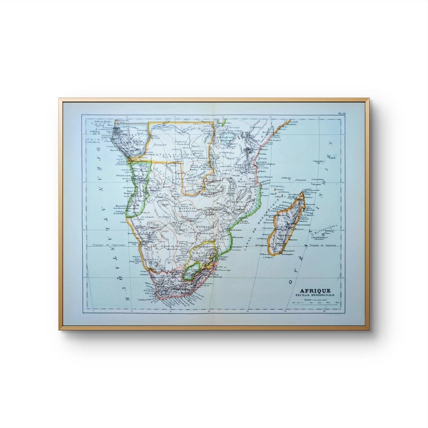 Printed in 1885, South Africa.