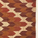 2.5 x 4 jute handwoven kilim runner carpet, rug, 75 x 120 cm