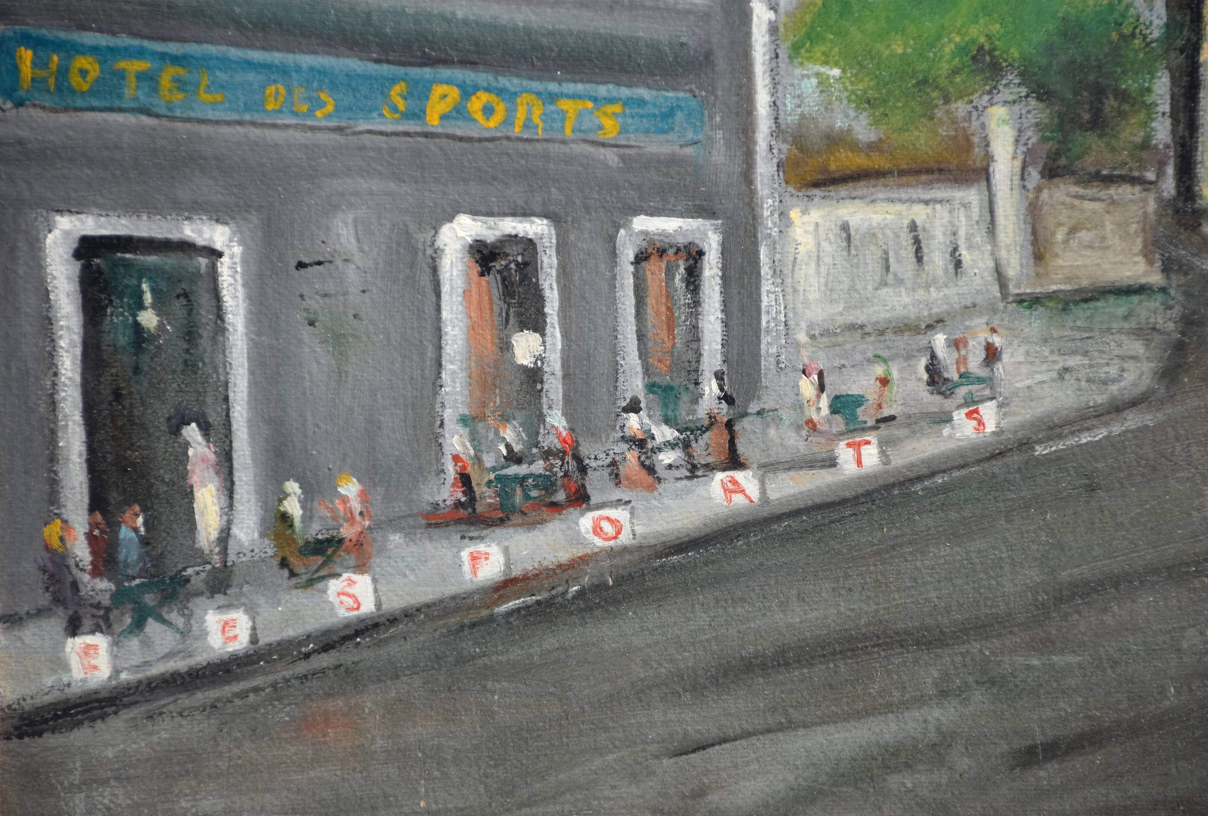 Louis Chapuy, Hôtel des Sports (circa 1950)