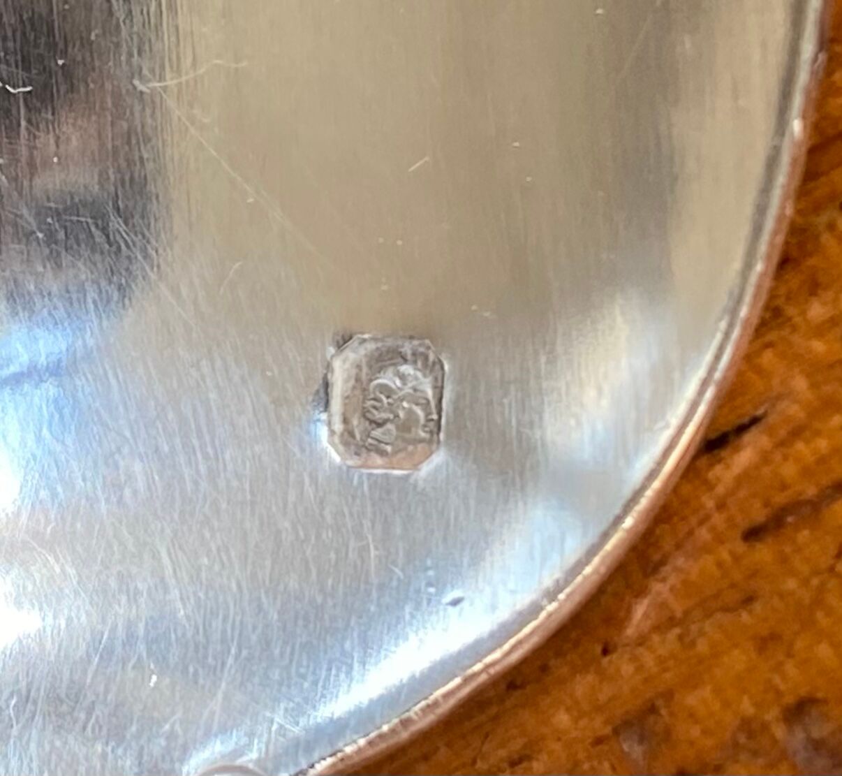 12 mocha spoons , solid silver, Émile Puiforcat