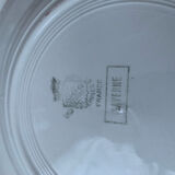 Set of five hollow plates
