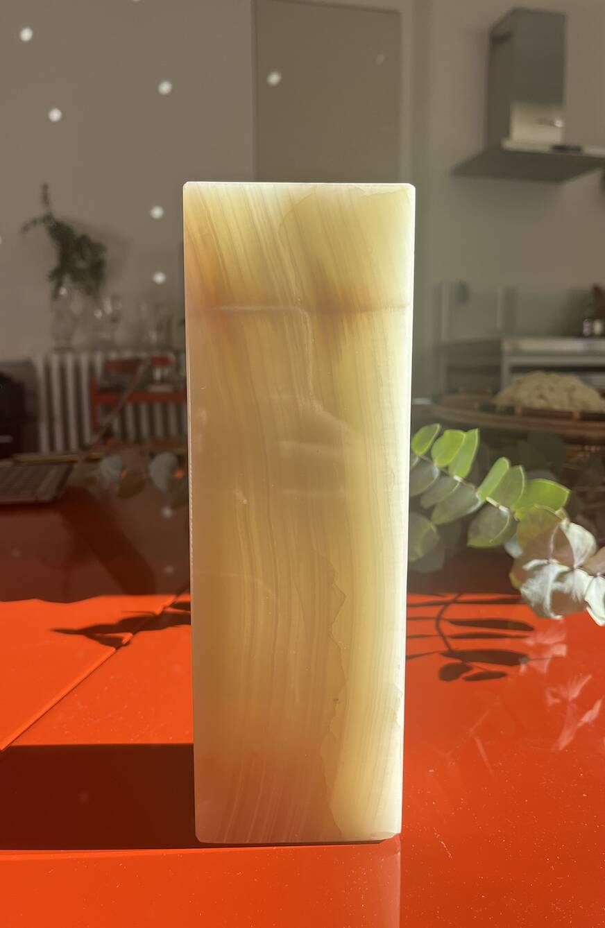 Vase en onyx
