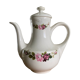 Old teapot Gien faience model Champs