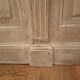 Counter from the late 19th century in patinated oak.