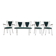Garden sofa and chairs from Mauser, 1960s, set of 4.