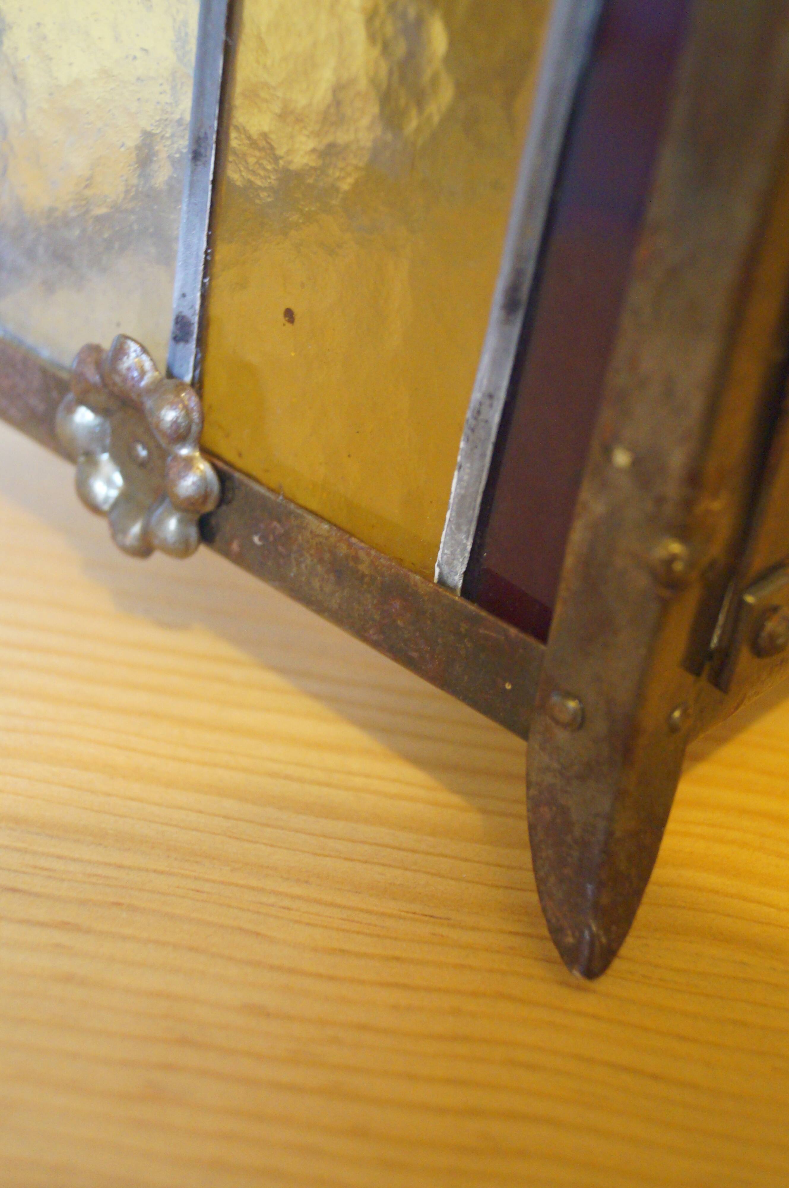 Stained glass lantern 1930