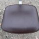 Pair of industrial chairs iron and skai BAO