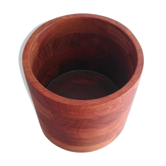 Teak pencil or utensil pot