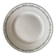 Old Longwy plate 30 cm, Blois model, early 20th century.