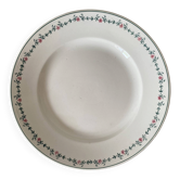 Plat ancien Longwy 30 cm ,  modèle Blois, début XXe