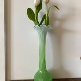 Green and white soliflore