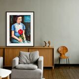 Portrait d'une jeune fille réalisé par l'artiste Cristina Barr