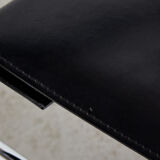 Lc1 leather armchair by le corbusier for cassina