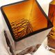 Pair of glass vases Italy 1970s